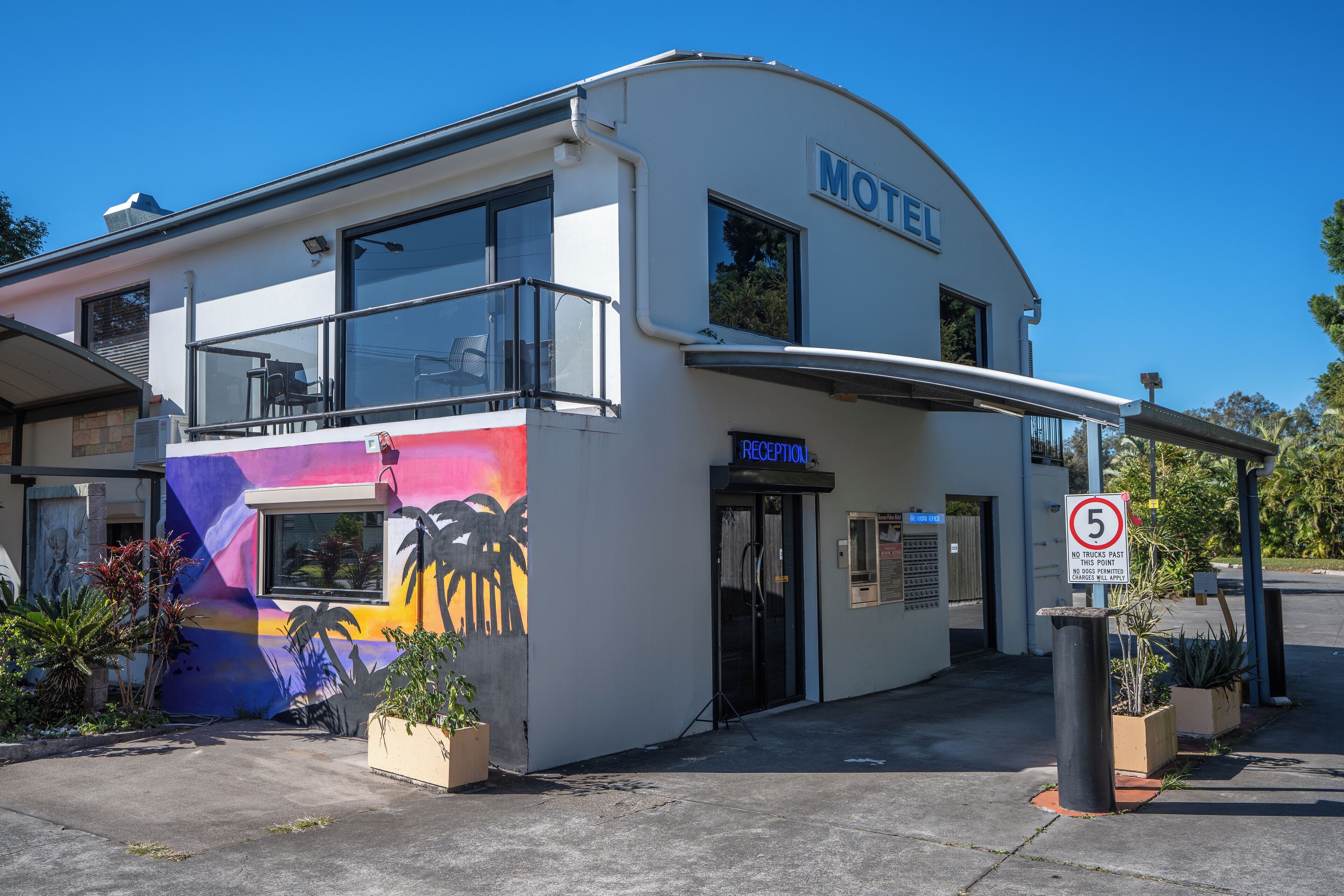 Fassade der Unterkunft