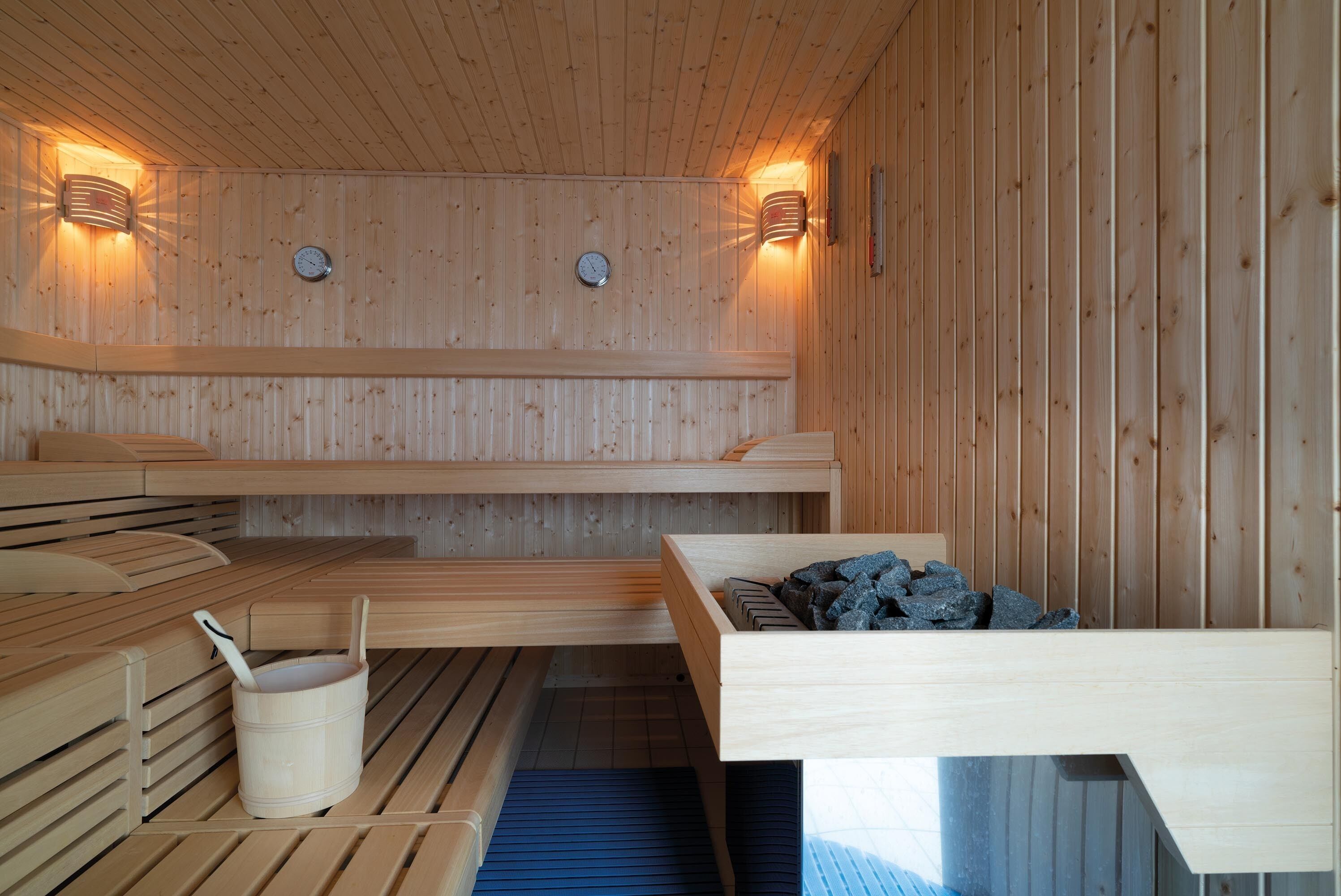 sauna, hot stone massages, sports massages, massages