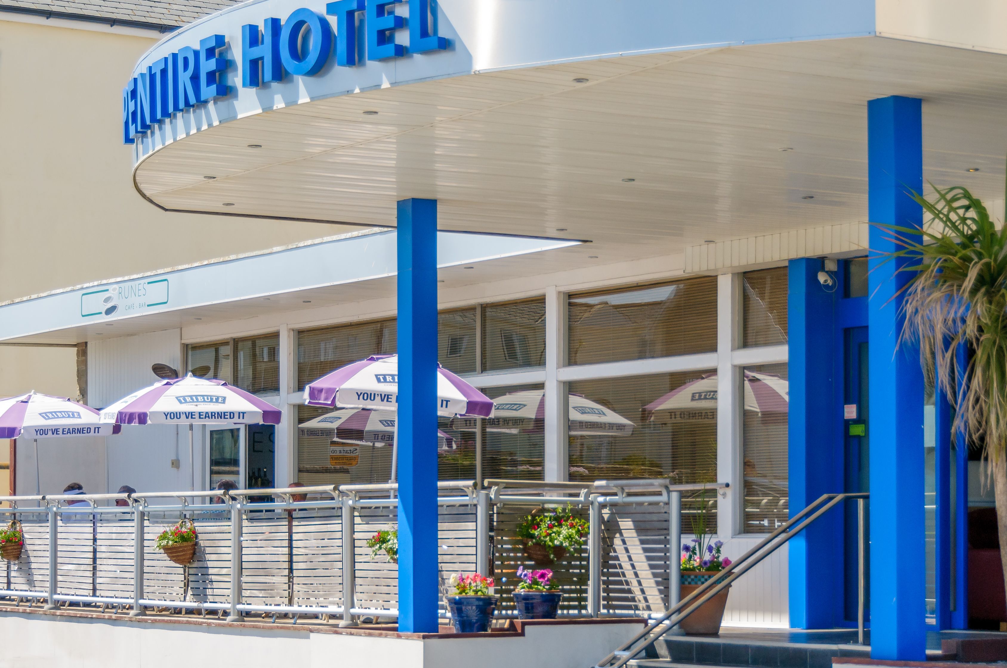 Entrada de la propiedad