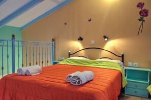 1 bedroom, Egyptian cotton sheets, premium bedding