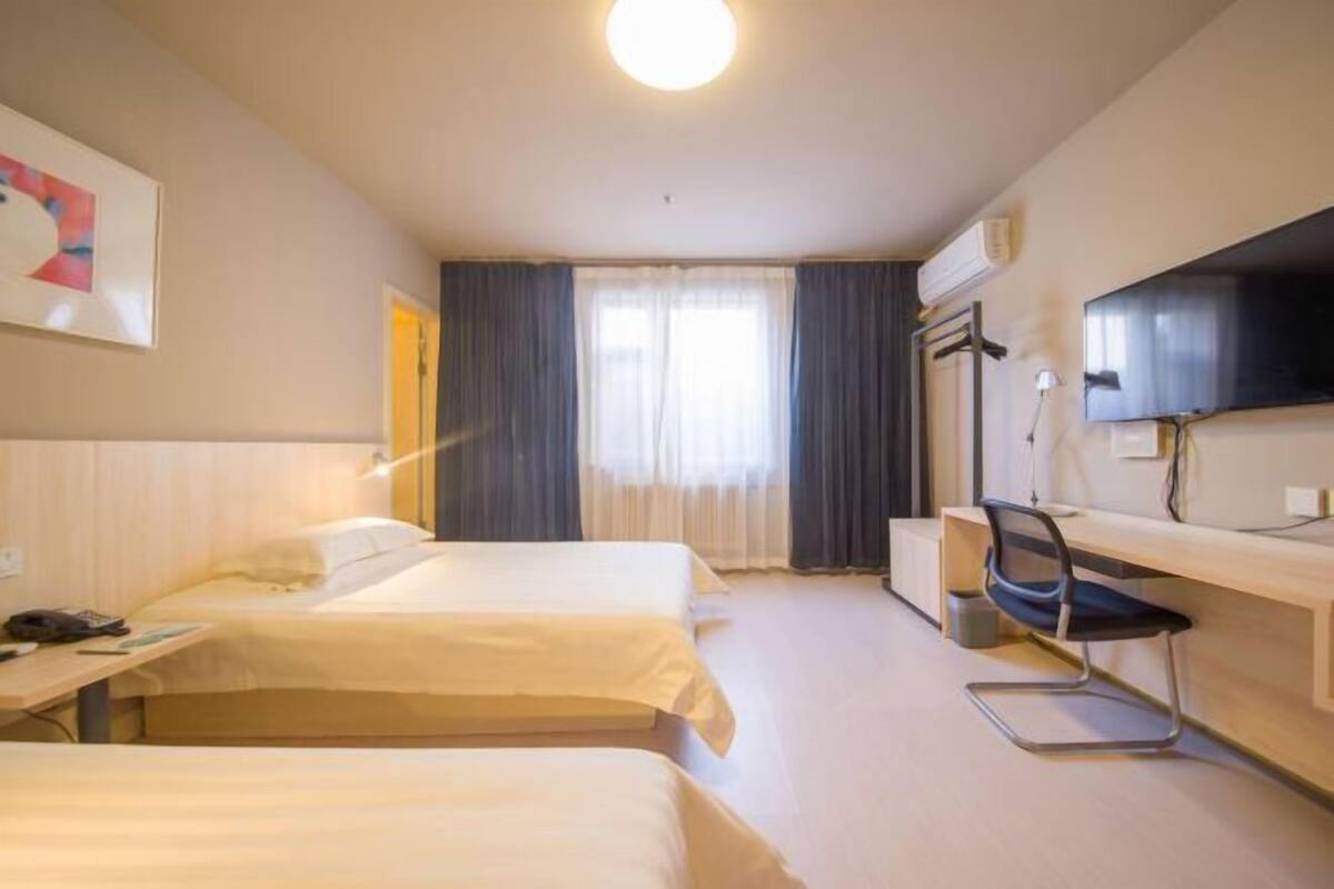 In-room safe, blackout curtains, iron/ironing board (on request)