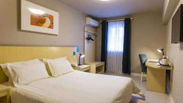 In-room safe, desk, blackout curtains, iron/ironing board