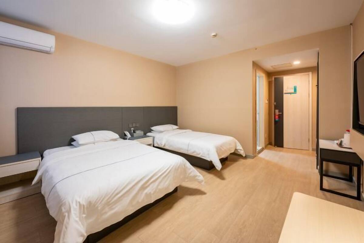 In-room safe, desk, blackout curtains, iron/ironing board