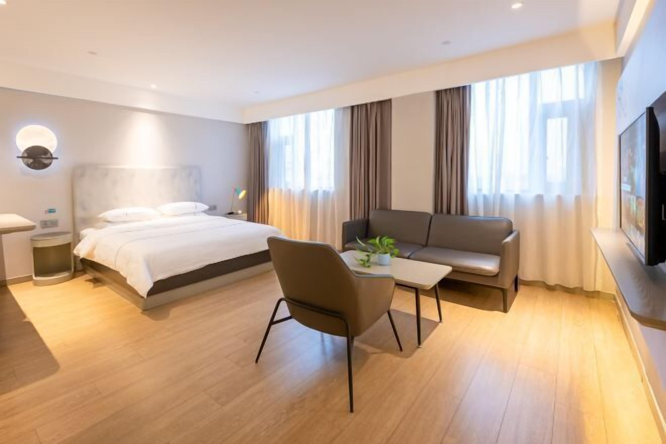 In-room safe, desk, blackout curtains, iron/ironing board