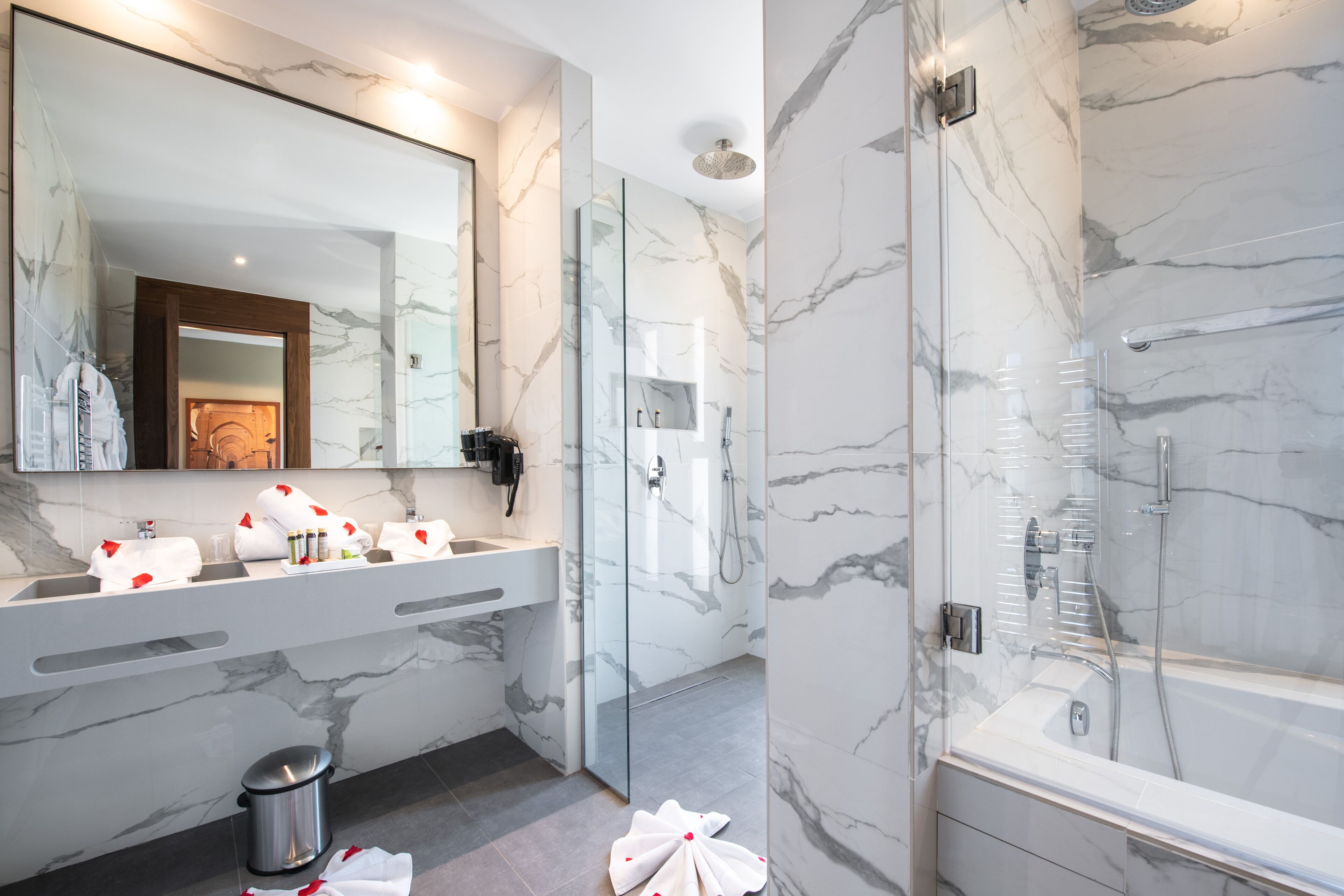 suite with private terrace and pool view | 1 bedroom, egyptian cotton sheets, premium bedding, down duvets