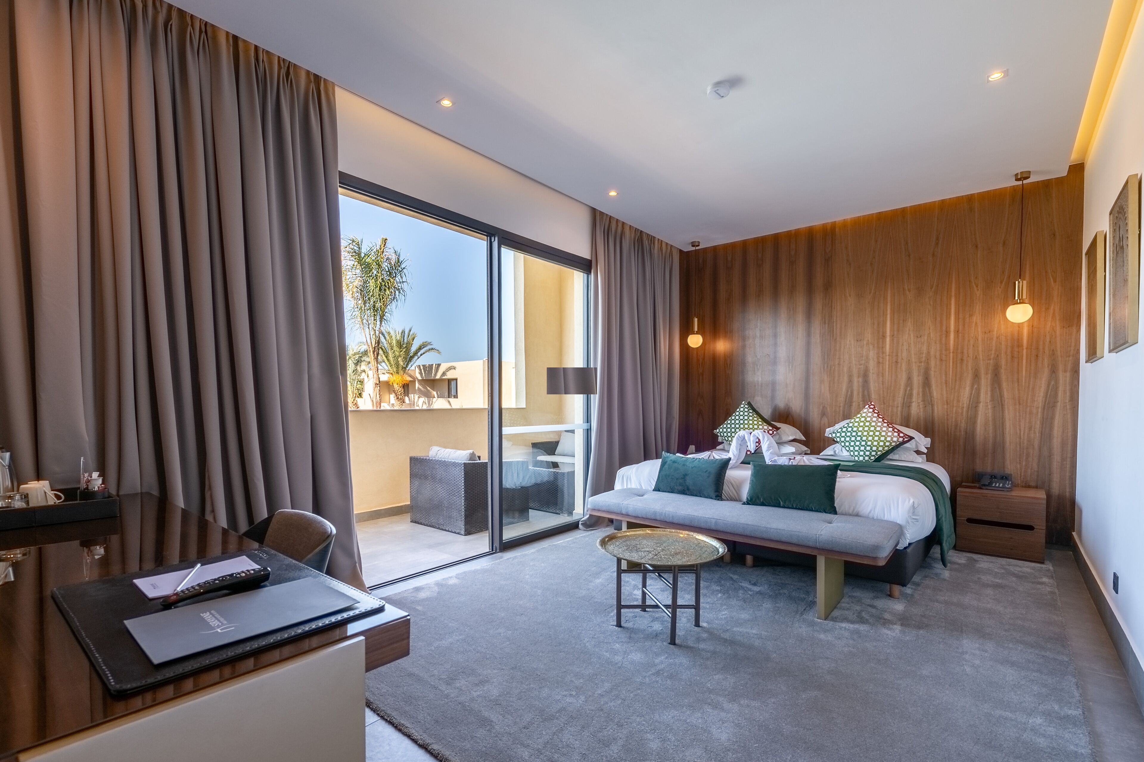 suite with private terrace and pool view | 1 bedroom, egyptian cotton sheets, premium bedding, down duvets