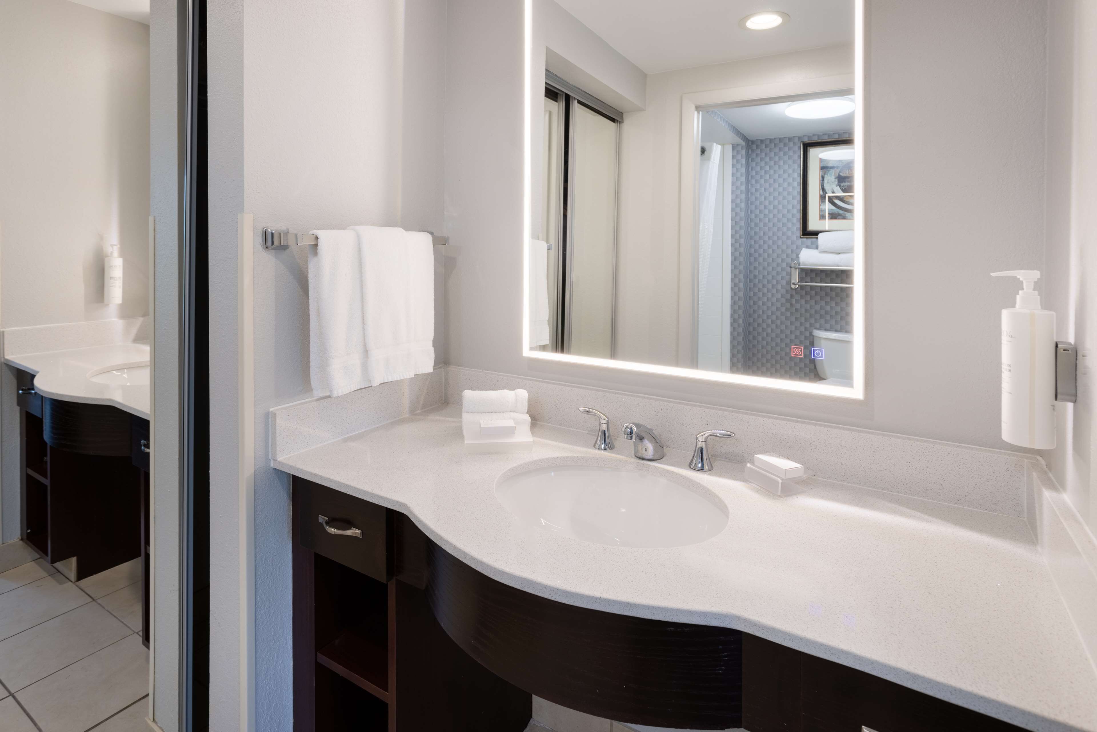 king, suite, 1 bedroom | bathroom | free toiletries, hair dryer, towels, soap