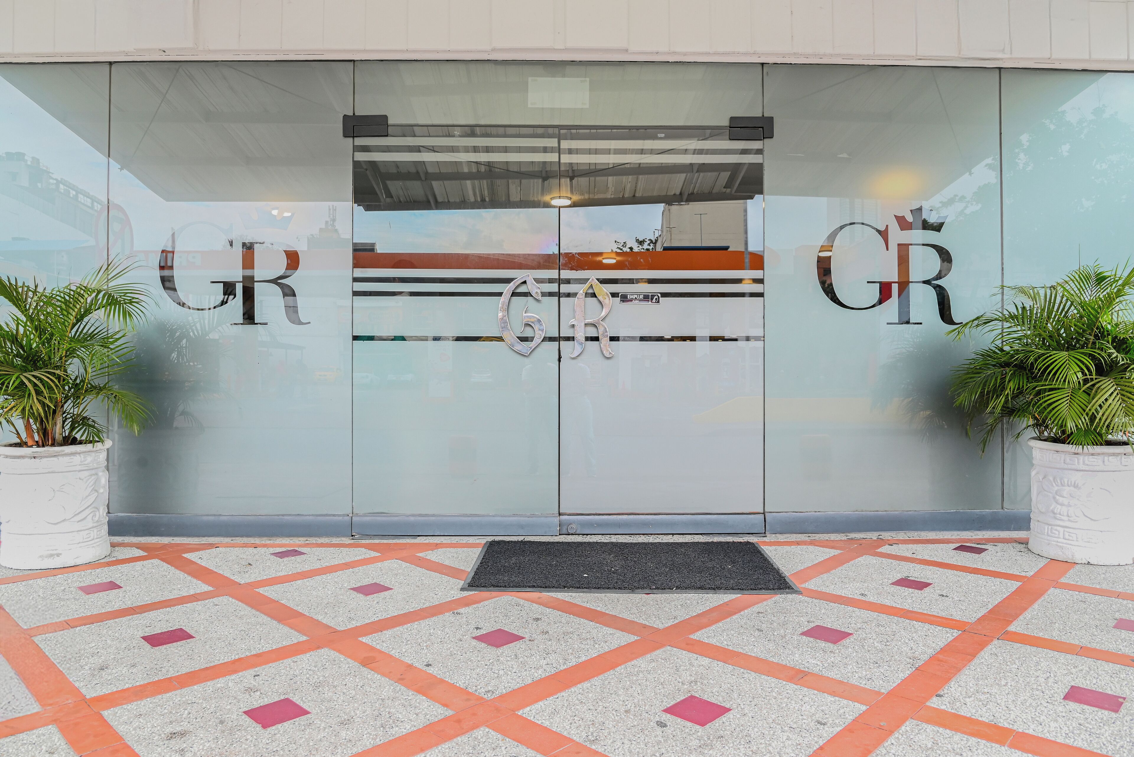 Ingresso della struttura