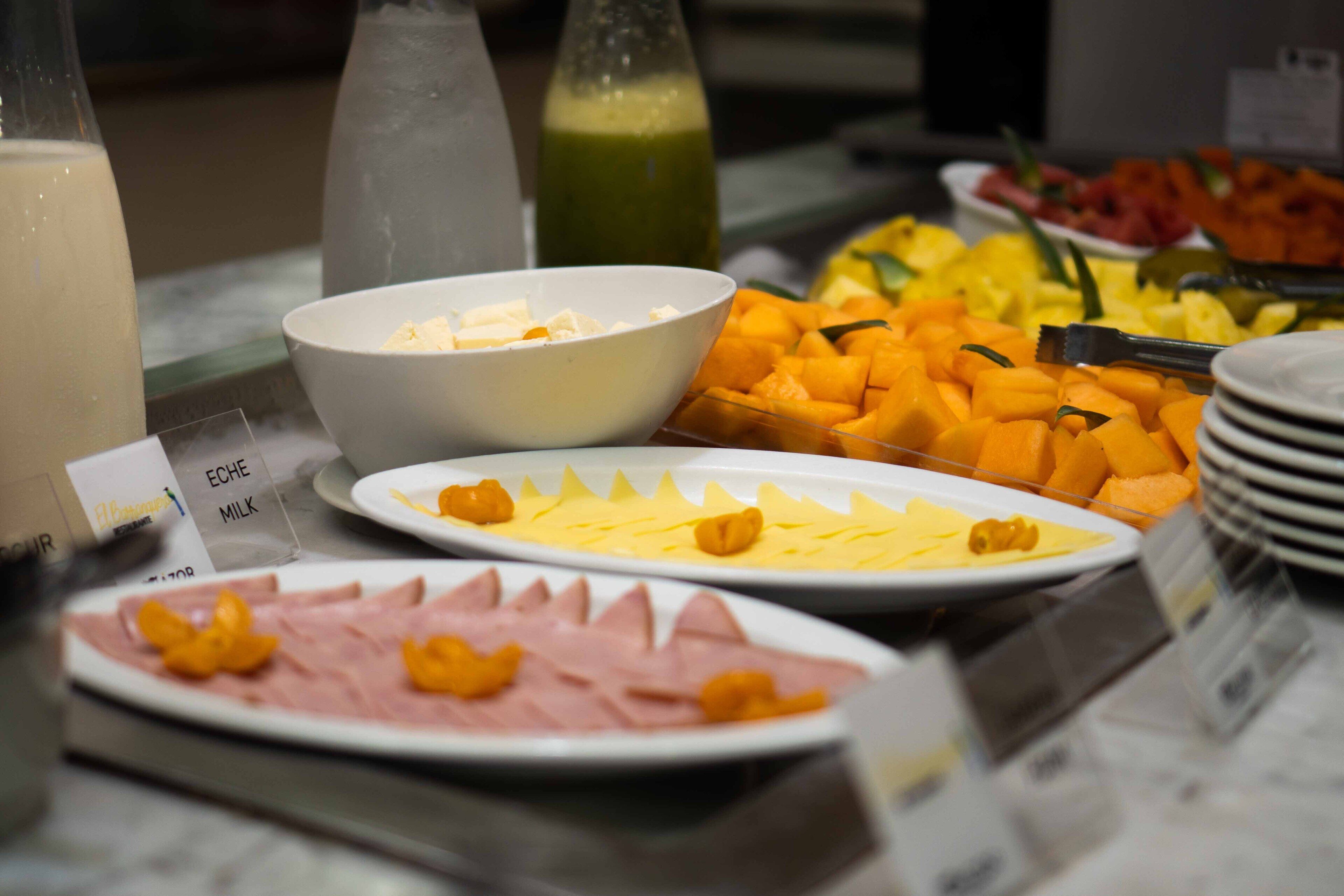 Desayuno buffet incluido todos los días 