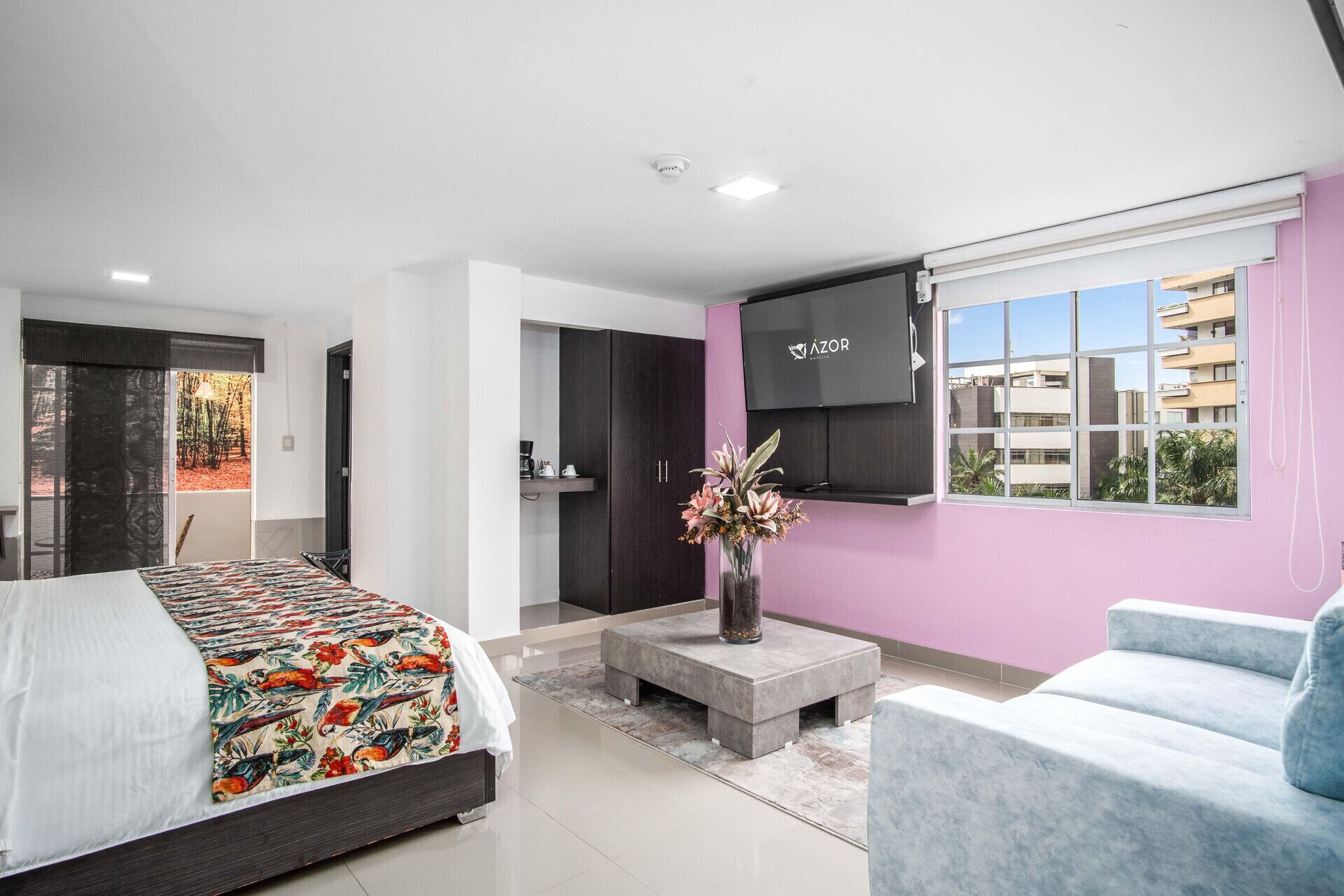 Minibar, in-room safe, desk, blackout drapes