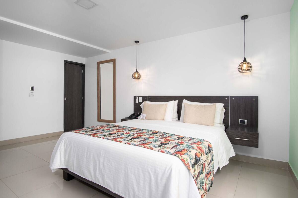 Minibar, in-room safe, desk, blackout drapes