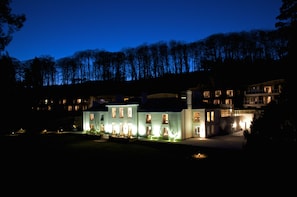 Front of property – evening/night