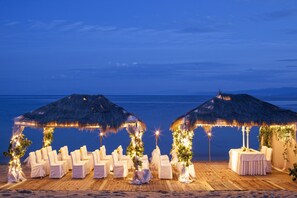 Área de bodas al aire libre