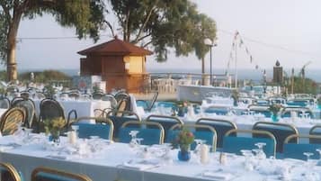 Área para banquetes al aire libre