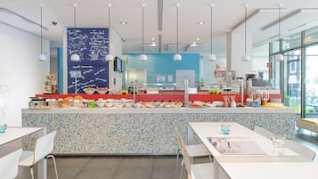Daily buffet breakfast (EUR 17.00 per person)