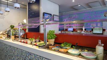 Daily buffet breakfast (EUR 17.00 per person)