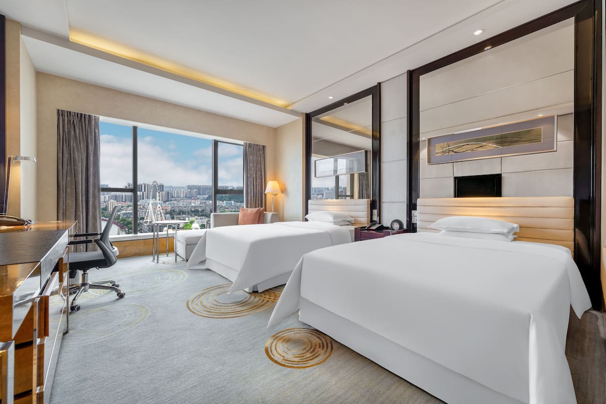 Room, 2 Single Beds, River View