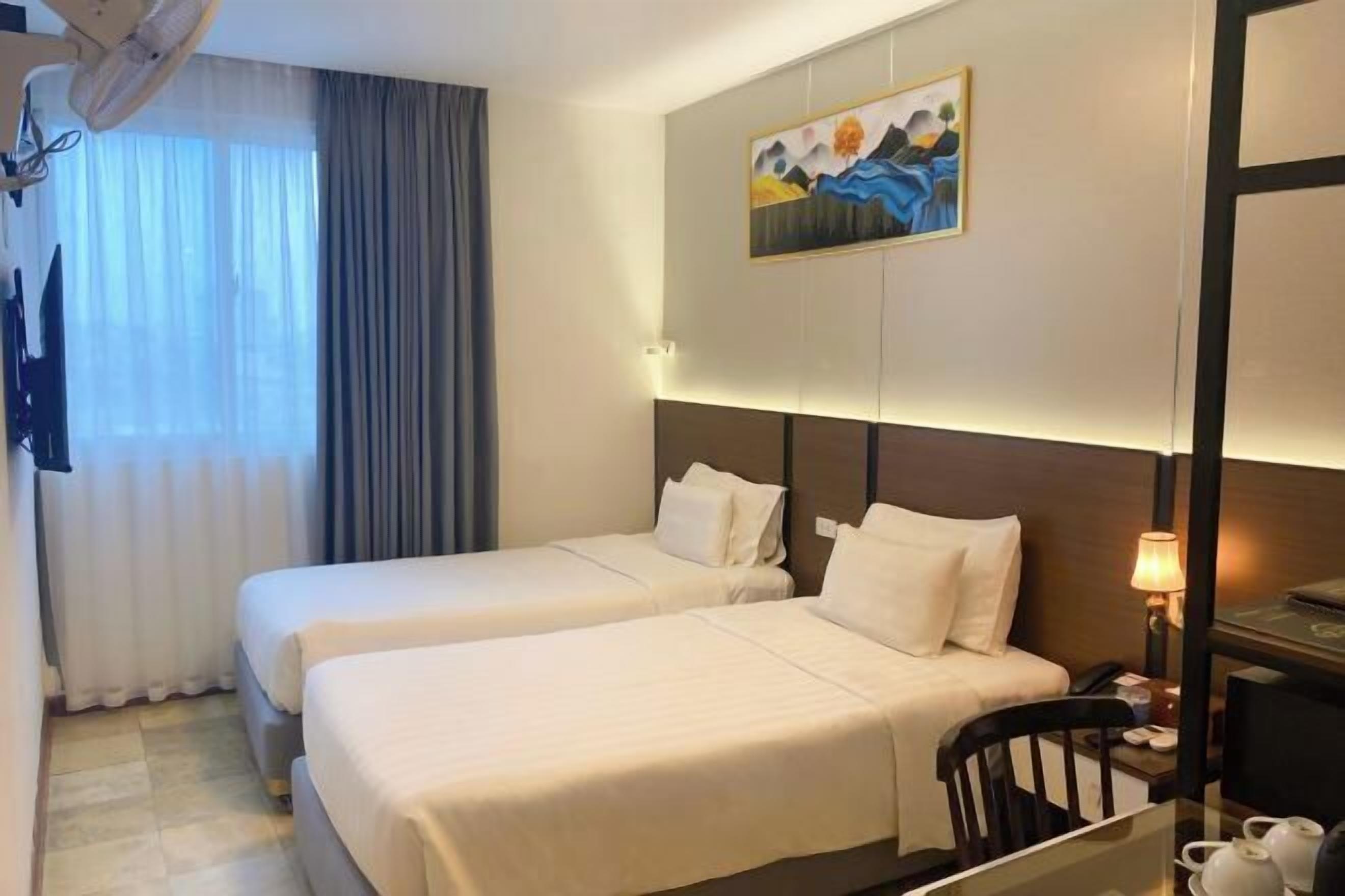 Minibar, in-room safe, blackout curtains, iron/ironing board