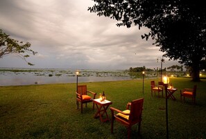 Breakfast, lunch and dinner served - Punnamada Resorts (Ambalapuzha)