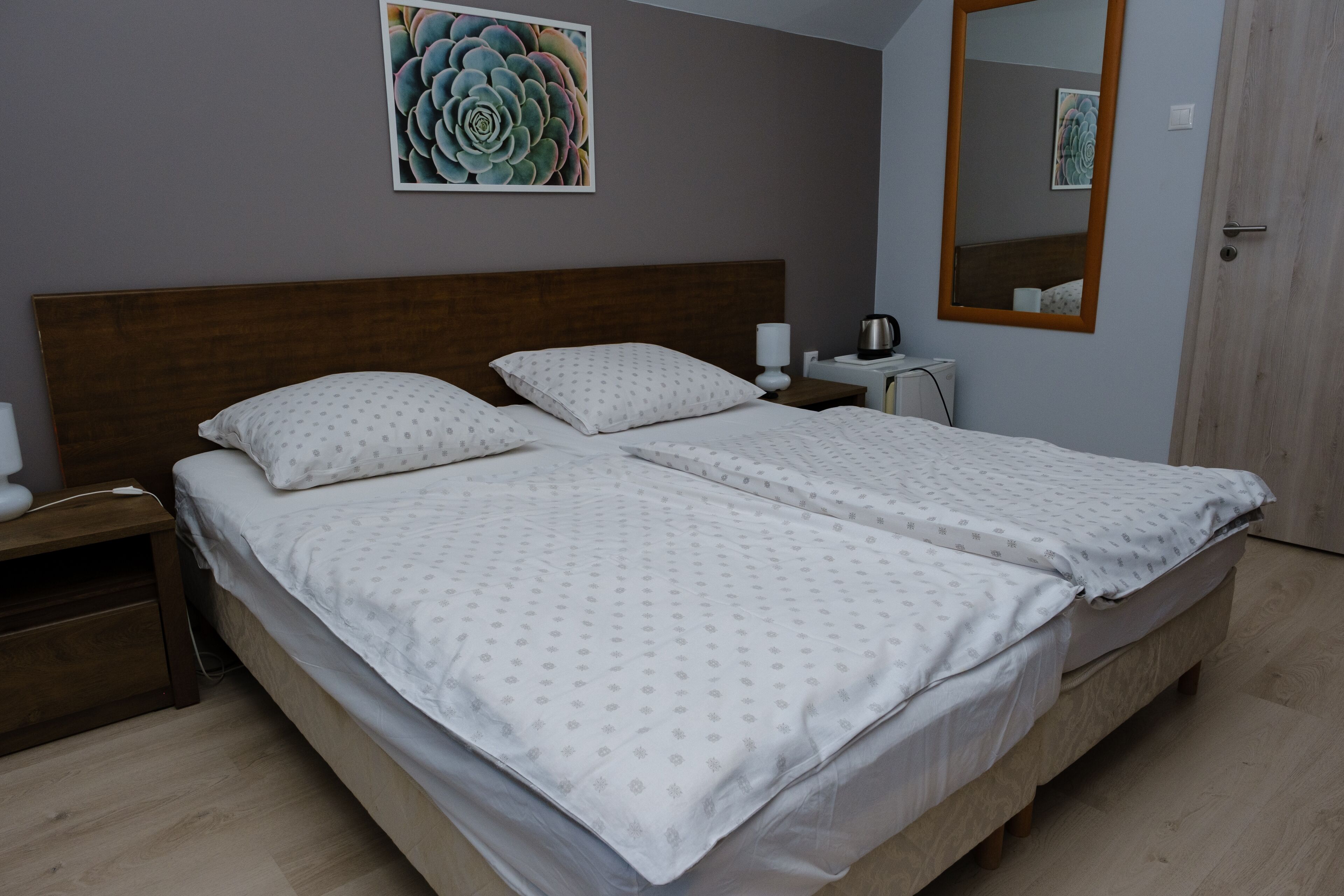 Habitación doble | Escritorio, tabla de planchar con plancha y wifi gratis 