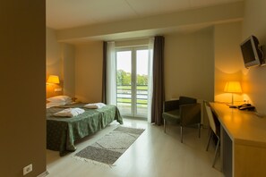 Kahden hengen businesshuone, parveke, merinäköala | Näkymä huoneesta