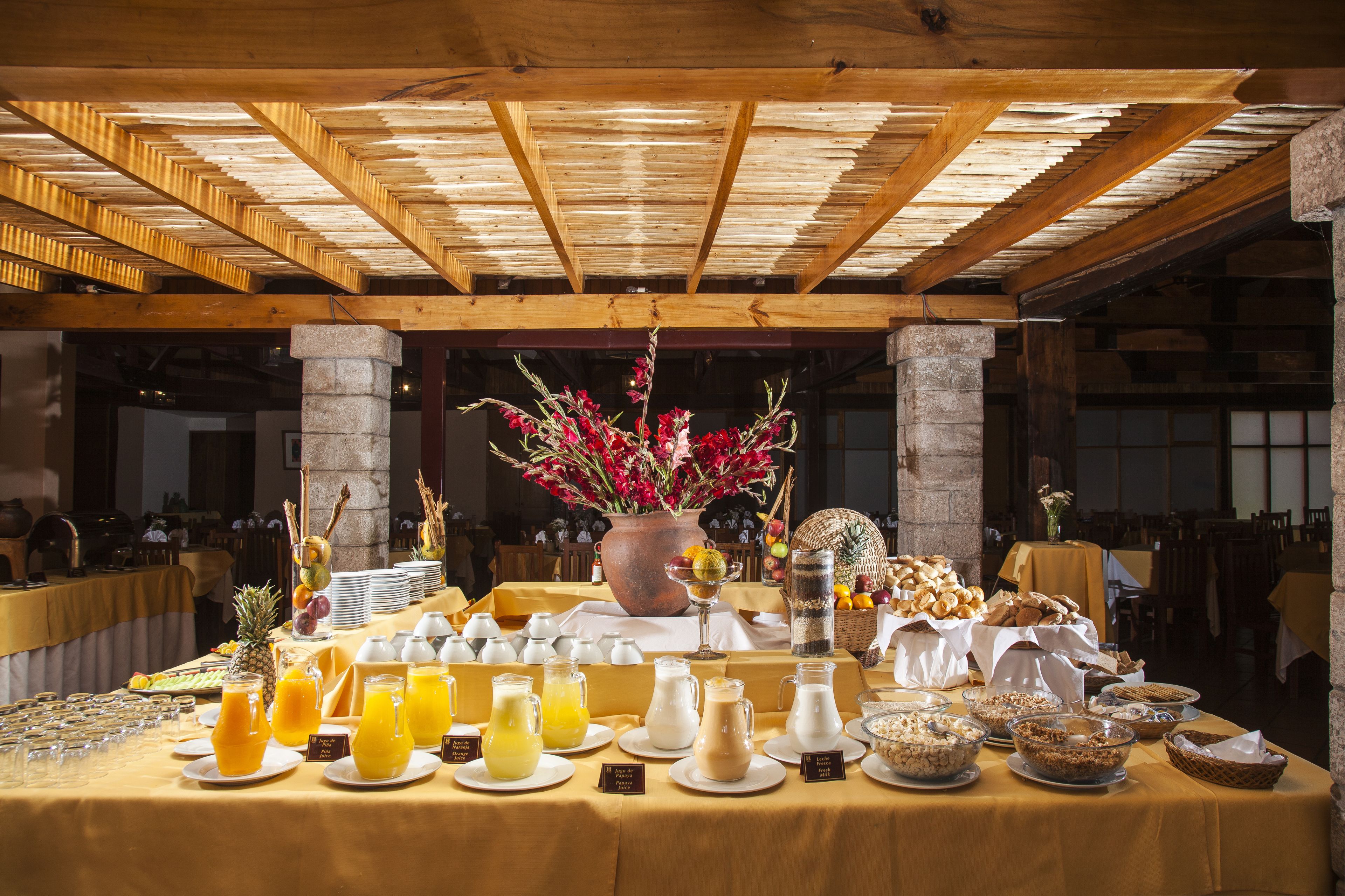 Free daily full breakfast 