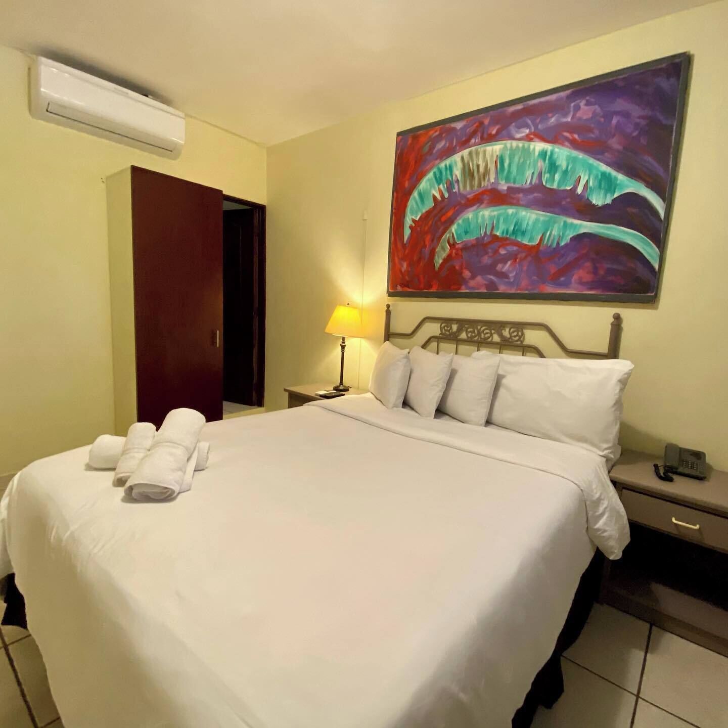 executive room, 1 queen bed (deluxe single room) | 1 bedroom, down duvets, in-room safe, desk