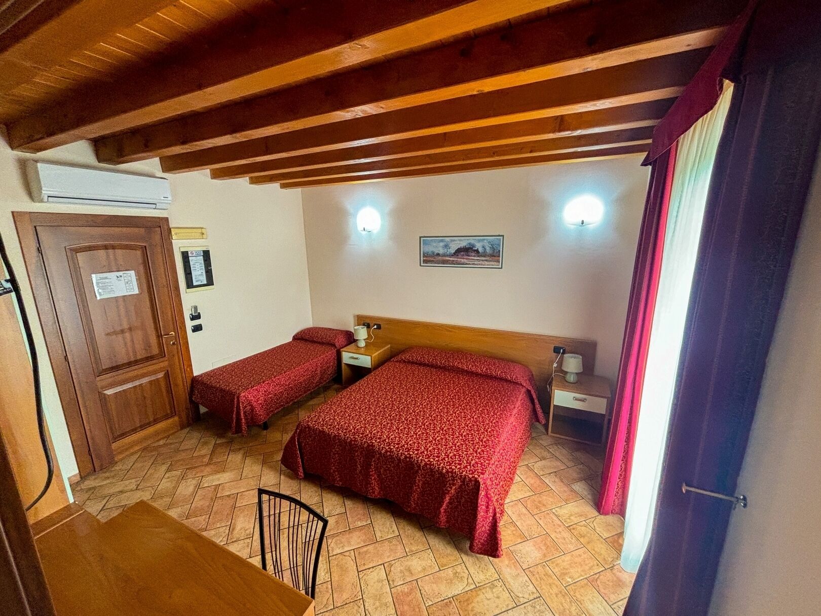 standard triple room | premium bedding, desk, laptop workspace, blackout curtains