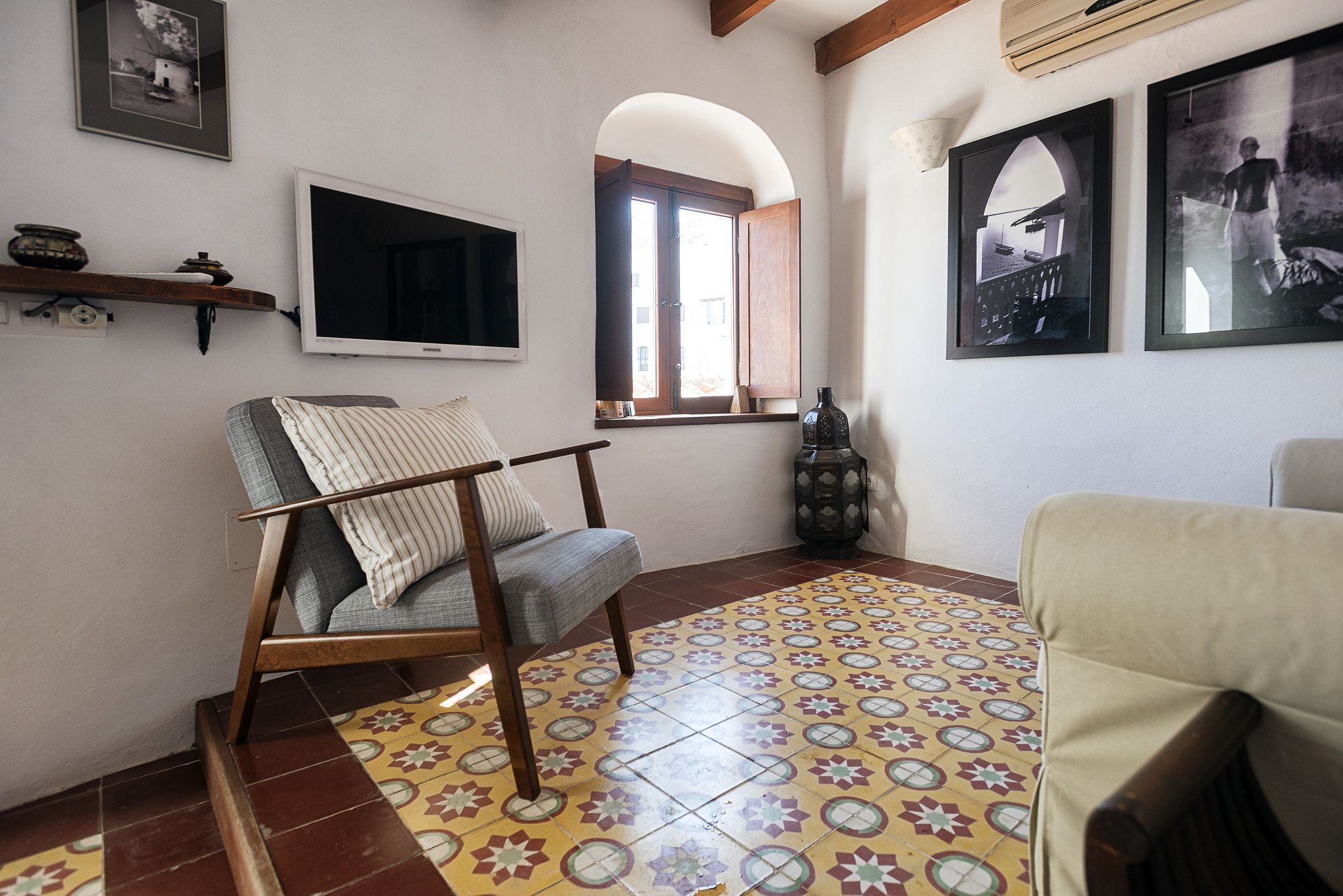 duplex (asilah) | living room | flat-screen tv