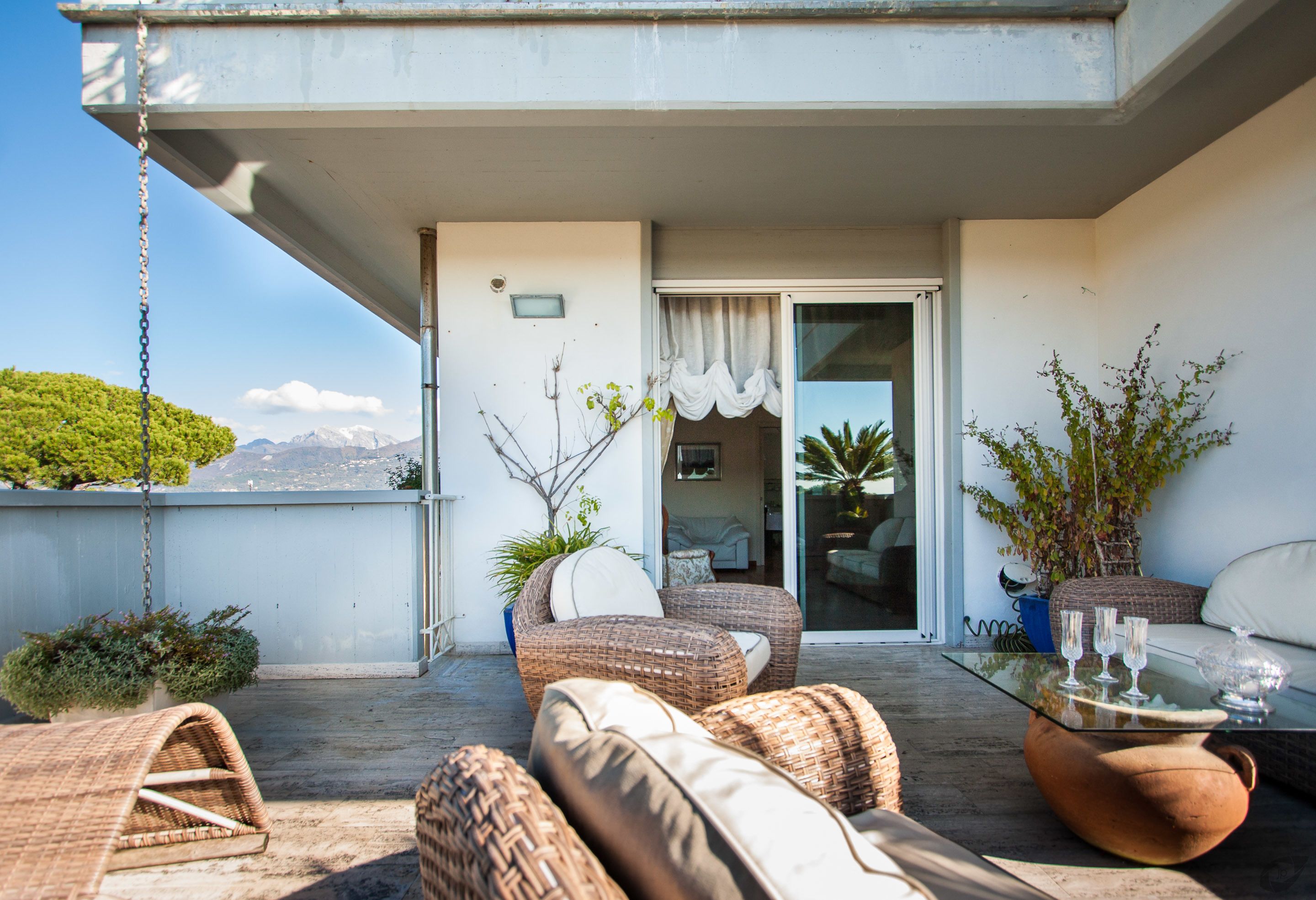 Appartamento, 2 camere da letto (max 8 people) | Terrazza/patio