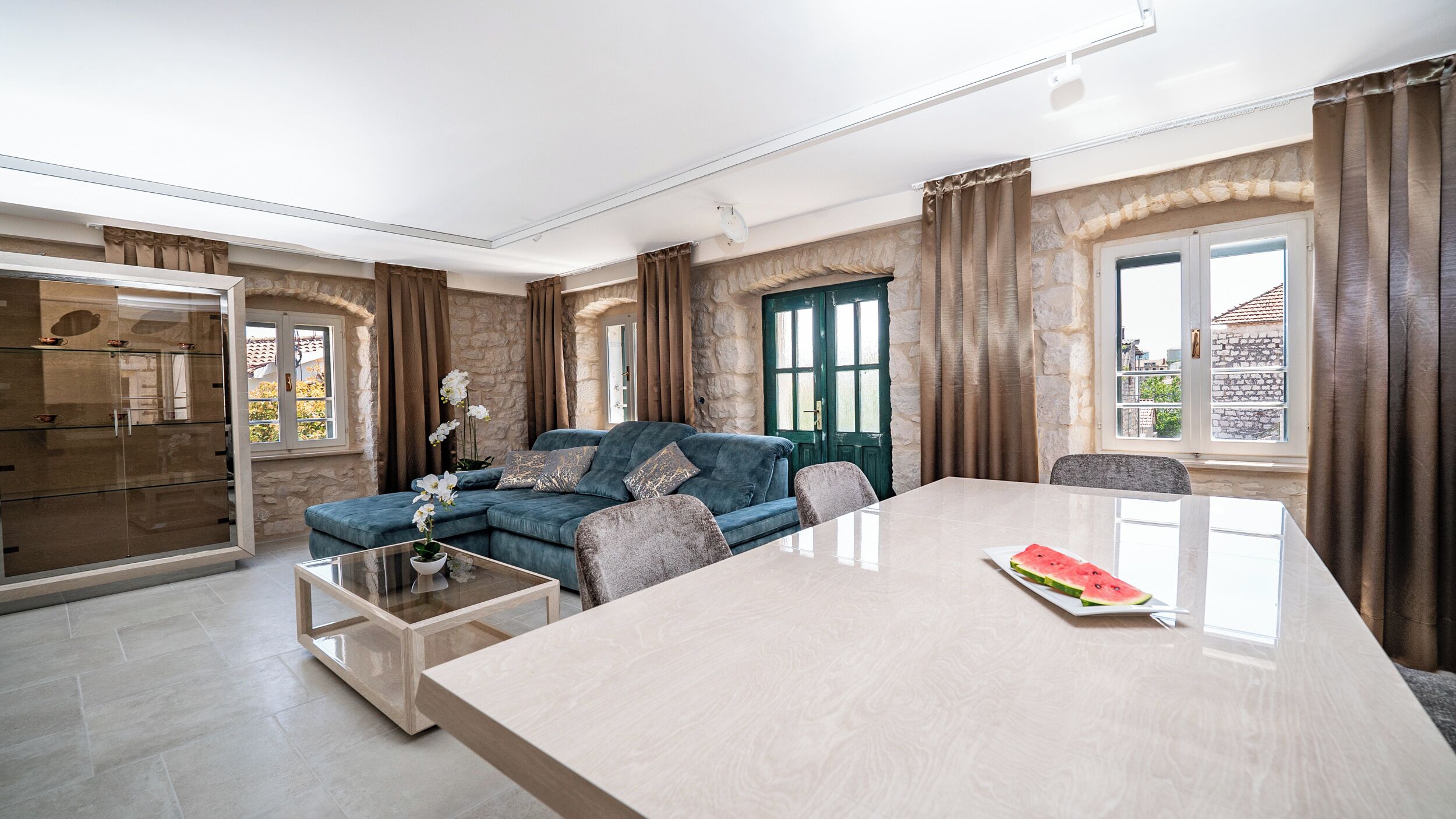 Two bedroom apartment | Oppholdsområde | LCD-TV