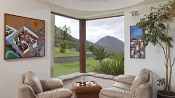 Sala de estar en el lobby