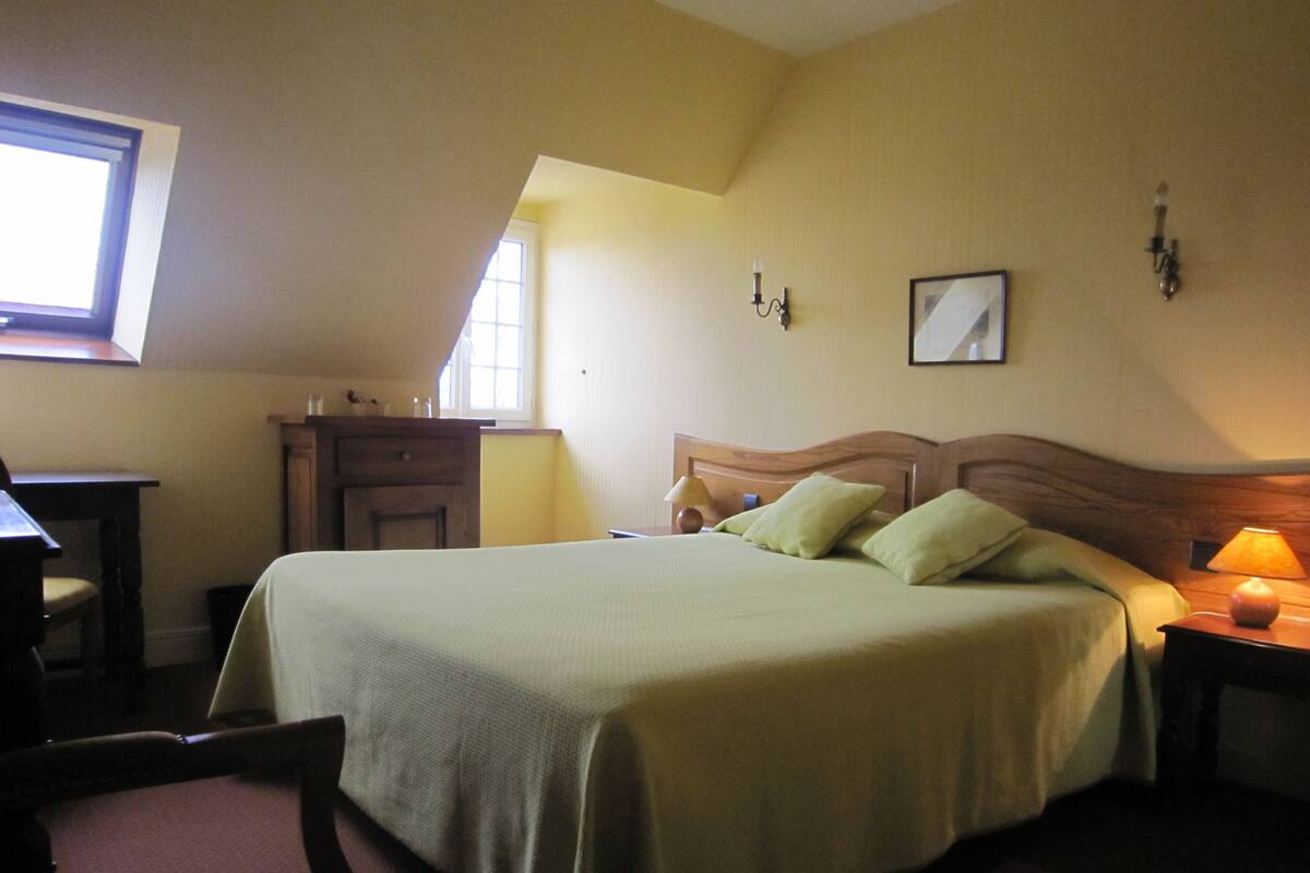 Kamar Double Superior | Brankas, meja kerja, dan Wi-Fi gratis