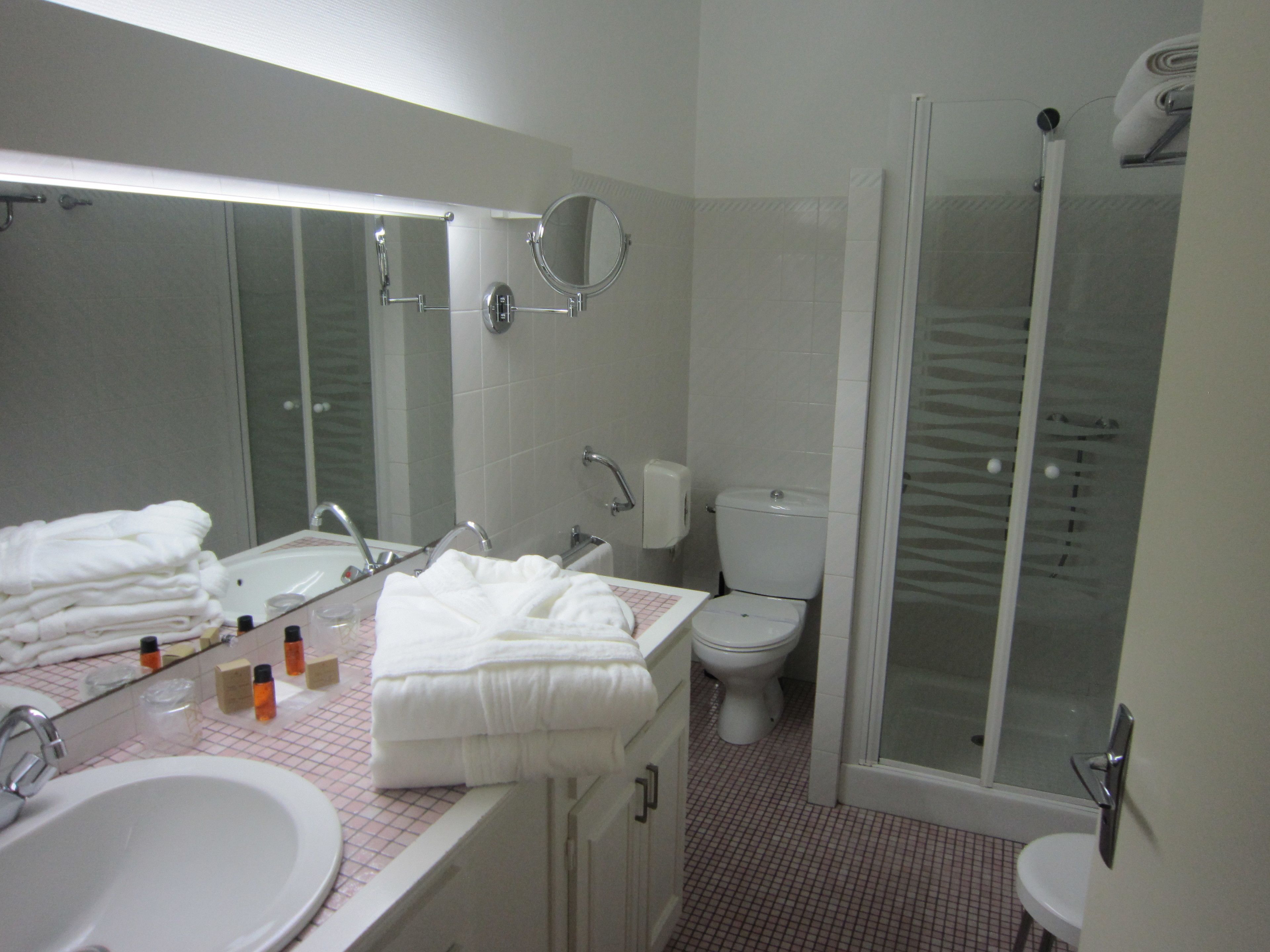 hair dryer, bathrobes