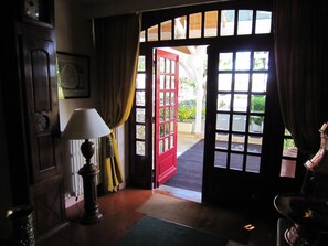 Interior entrance