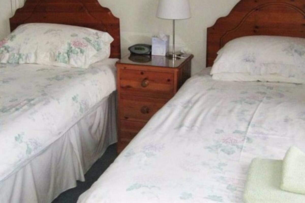 Twin Room, 2 Single Beds, Ensuite | Iron/ironing board, free WiFi
