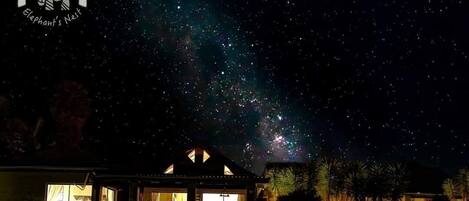 Front of property – evening/night