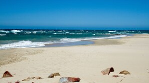 Beach nearby, beach towels