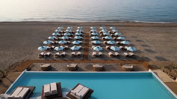 On the beach