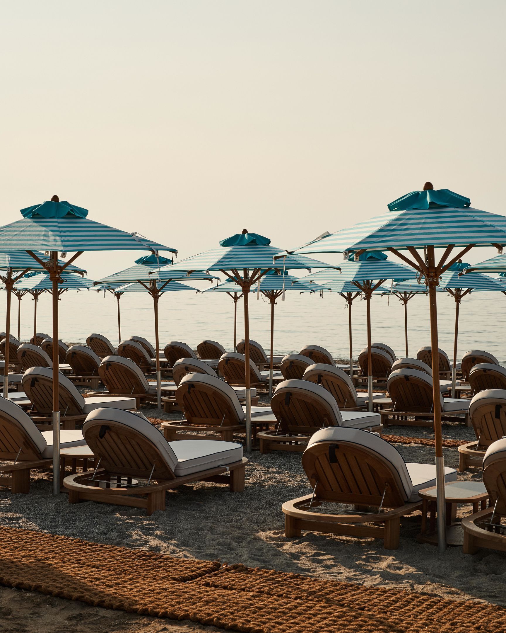 Outdoor banquet area