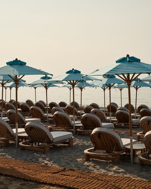 Outdoor banquet area