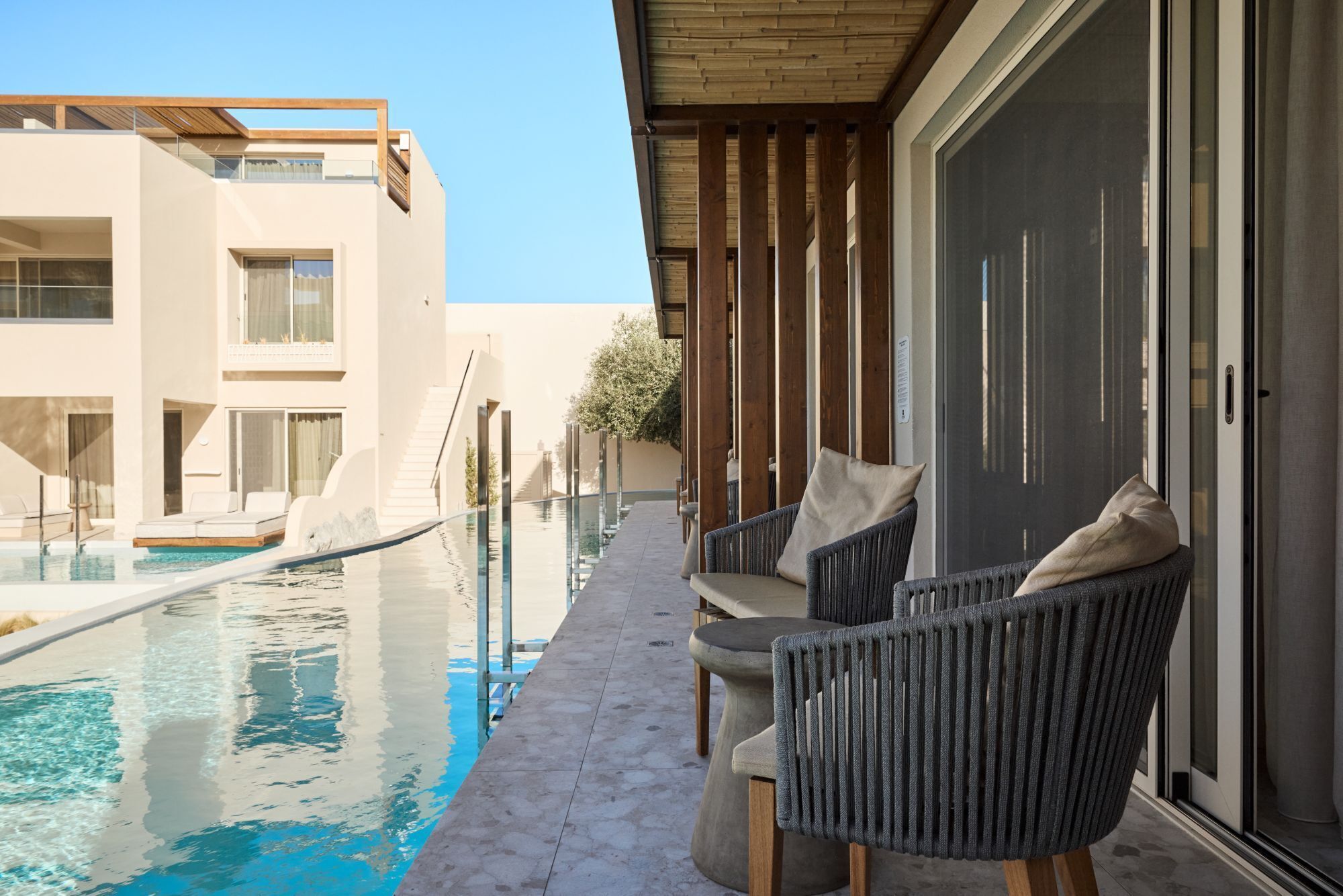 Swim Up Suite Sea View | 1 chambre, literie de qualité, minibar, coffre-fort