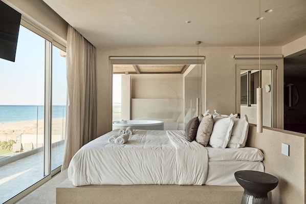 Studio Suite Grand, bồn tắm, quang cảnh biển (Horizon, Outdoor Hydromassage) | 1 phòng ngủ, bộ đồ giường cao cấp, minibar, két bảo mật tại phòng 