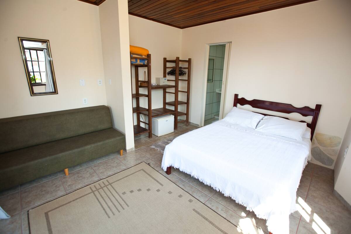 Suite Dupla Terrea Sem Vista | Minibar, in-room safe, blackout curtains, rollaway beds