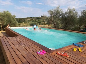 Seasonal outdoor pool - Villa Guarnaschelli (Scandicci)