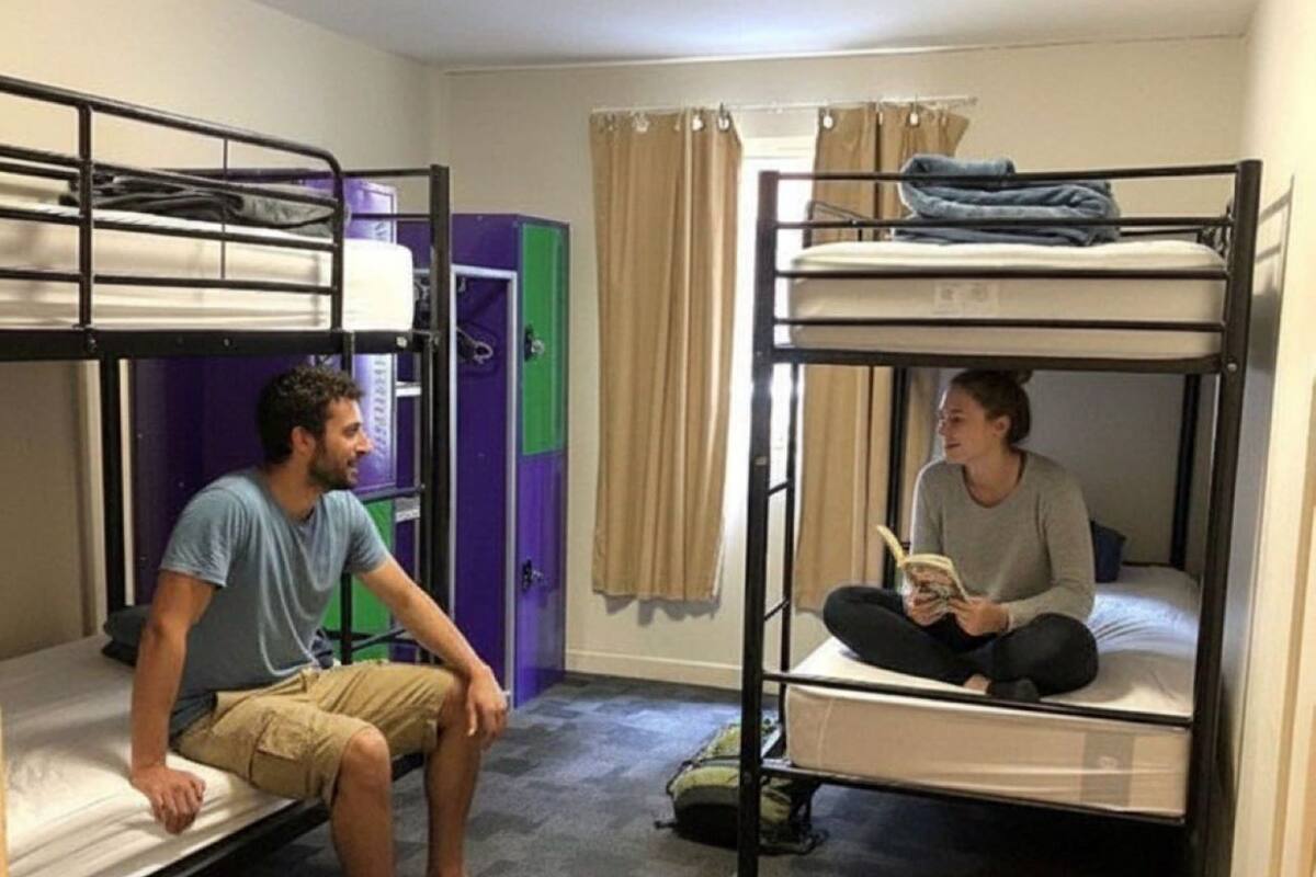 Dormitorio condiviso, dormitorio misto, bagno in camera (Age 18-40) | Tende oscuranti, Wi-Fi gratuito, lenzuola