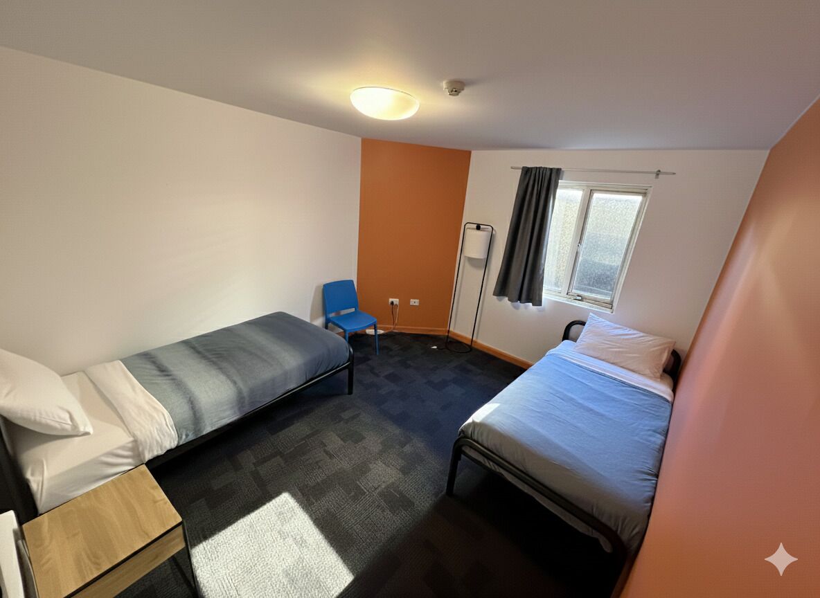 Phòng, có phòng tắm riêng | Màn/rèm cản sáng, truy cập Internet không dây miễn phí, bộ trải giường 