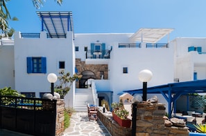 Fassade der Unterkunft