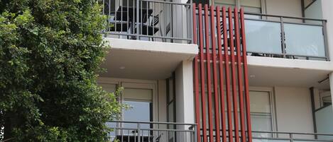 Voorkant van accommodatie