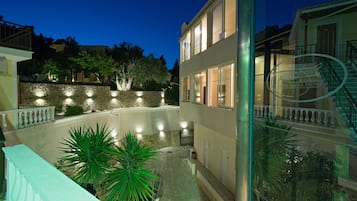 Front of property - evening/night